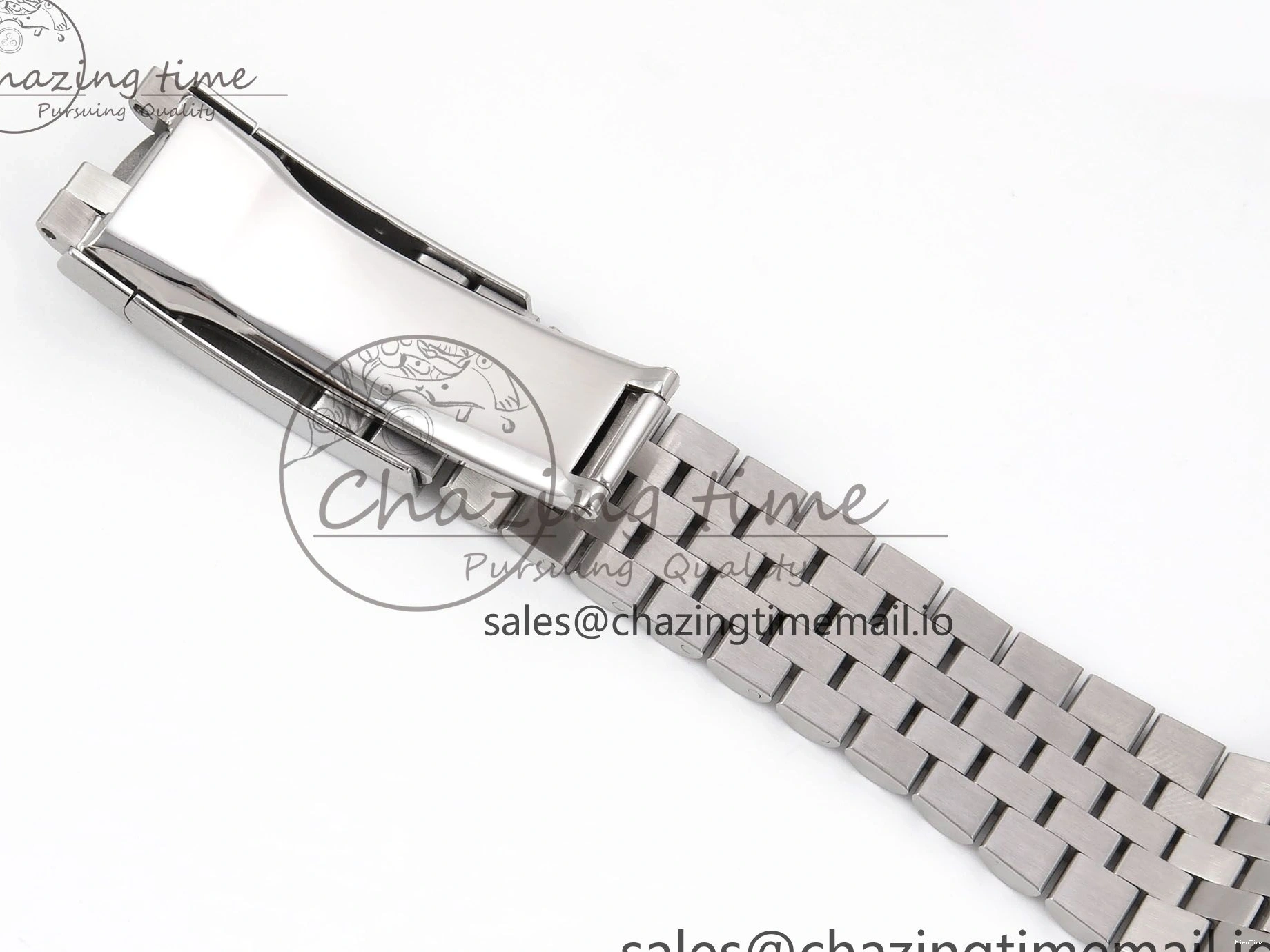 MiroTime 0406 HighPerformance DateJust 41 126334 EWEF Best Edition Black Stick Dial on Jubilee Bracelet A 1046